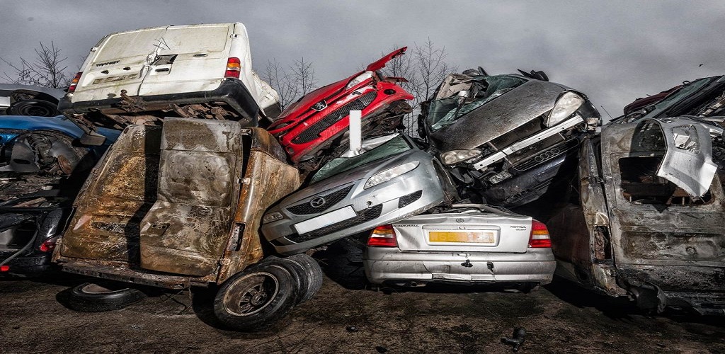Guru Ramdas Motors car scrap yard Mayapuri Delhi
